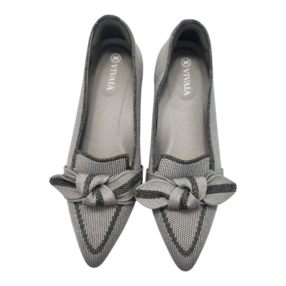 VIVAIA Michelle Pointed Toe Loafers 35.5 Classic Office Career Business Casual - Picture 1 of 7